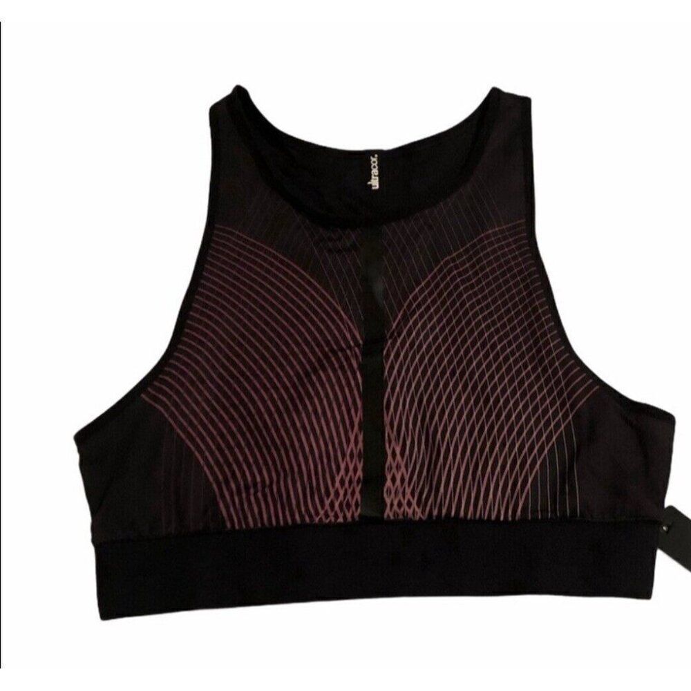 Ultracor Eternity Altitude Sports Bra Magenta Pink Black Small